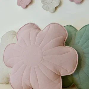 Coussin - Powder rose - Lin